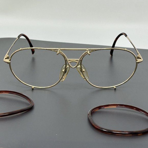 Carrera Porsche Design 5672 43 Sunglasses Frame No Lenses Vintage 80\'s AUSTRIA